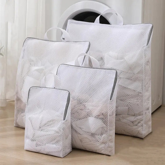 Reusable Mesh Laundry Bag for Washing Delicates and Clothing Care