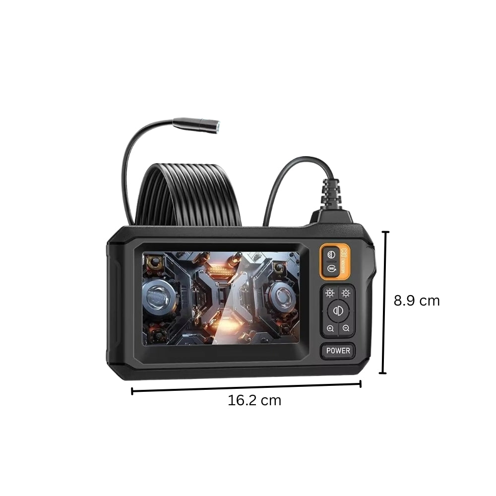 Industrial Endoscope Camera with HD Screen and Waterproof Inspection Probe
