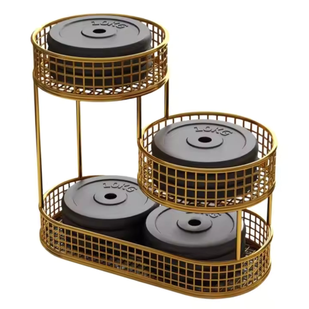 Metal Wire Storage Countertop Fruit Basket Counter Serving Tray