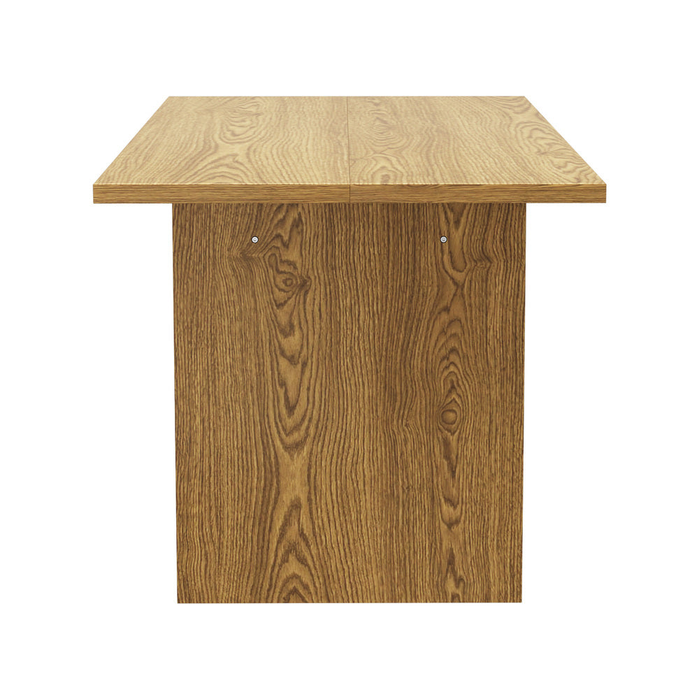 180cm Natural Timber Rectangular Dining Table