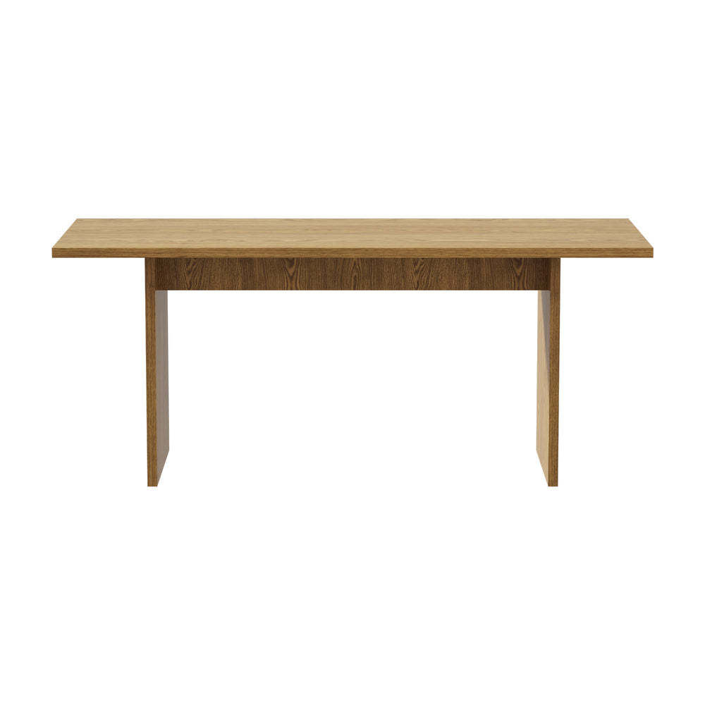 180cm Natural Timber Rectangular Dining Table