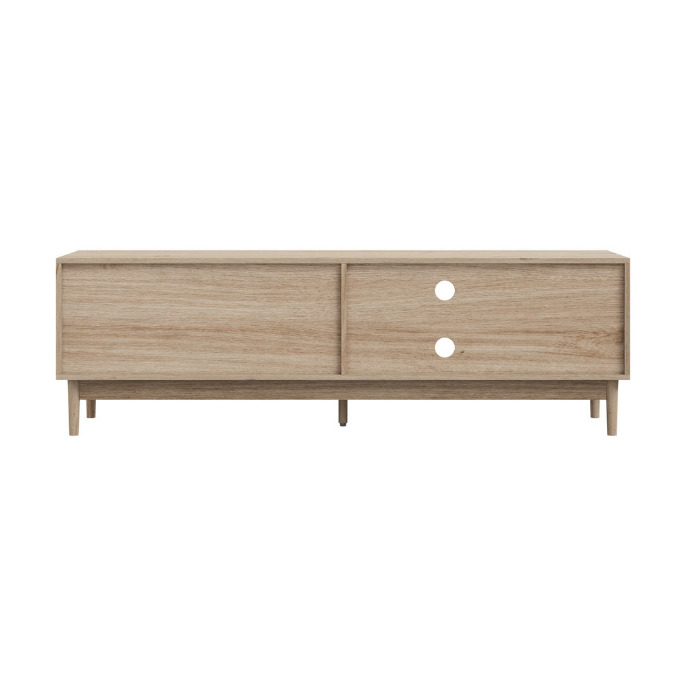 160cm Natural TV Cabinet Entertainment Unit Stand